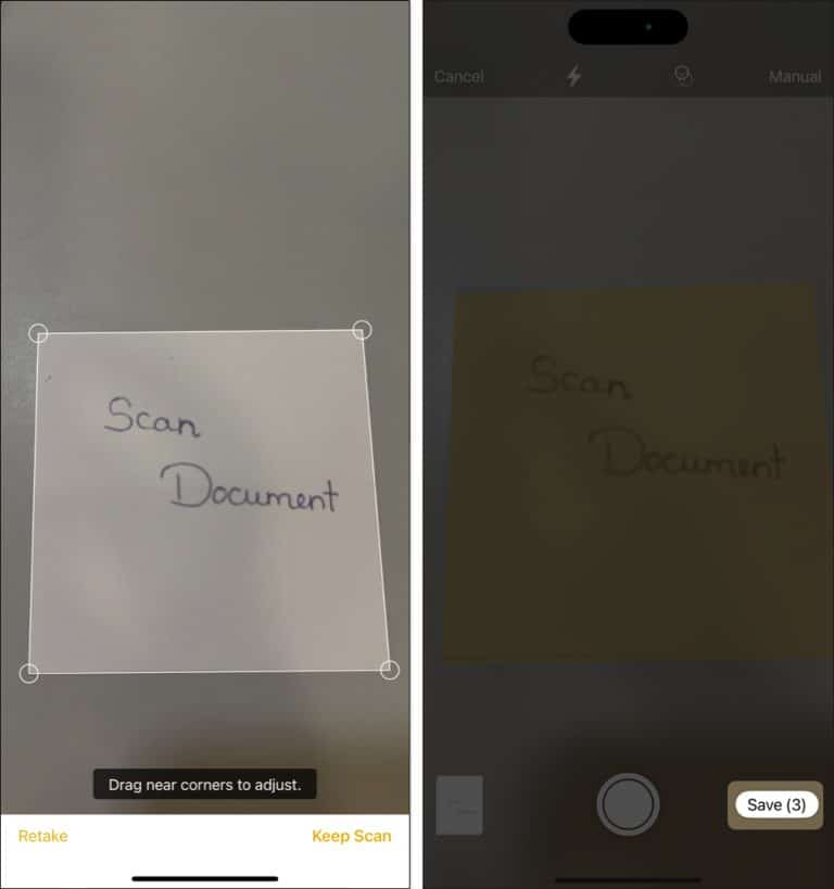 How To Scan Documents On IPhone And IPad 2024 Guide Adjust Scanned Document Then Save To Notes App On IPhone 768x819