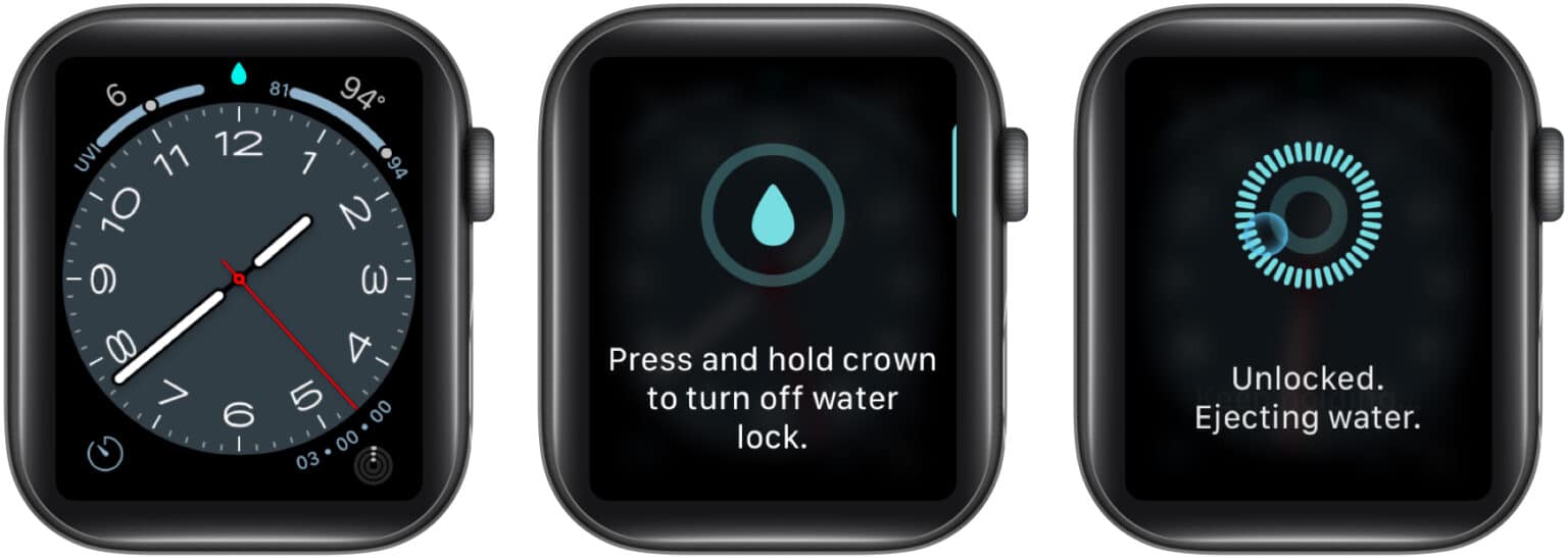 Fixed: Apple Watch won't swipe up or down
