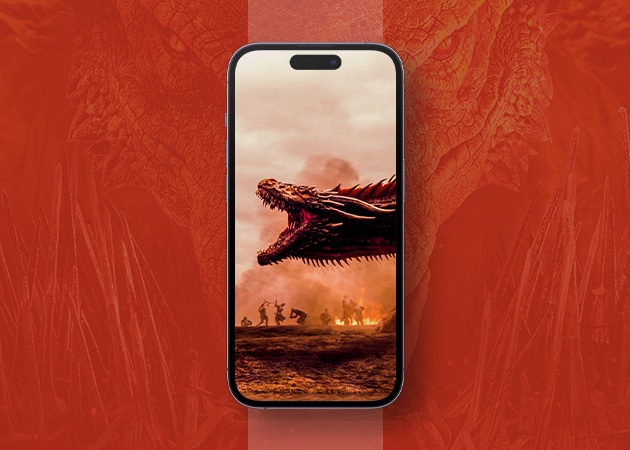 Download House of the Dragon iPhone wallpapers Season 2 Dragon wallpaper from House of the Dragon