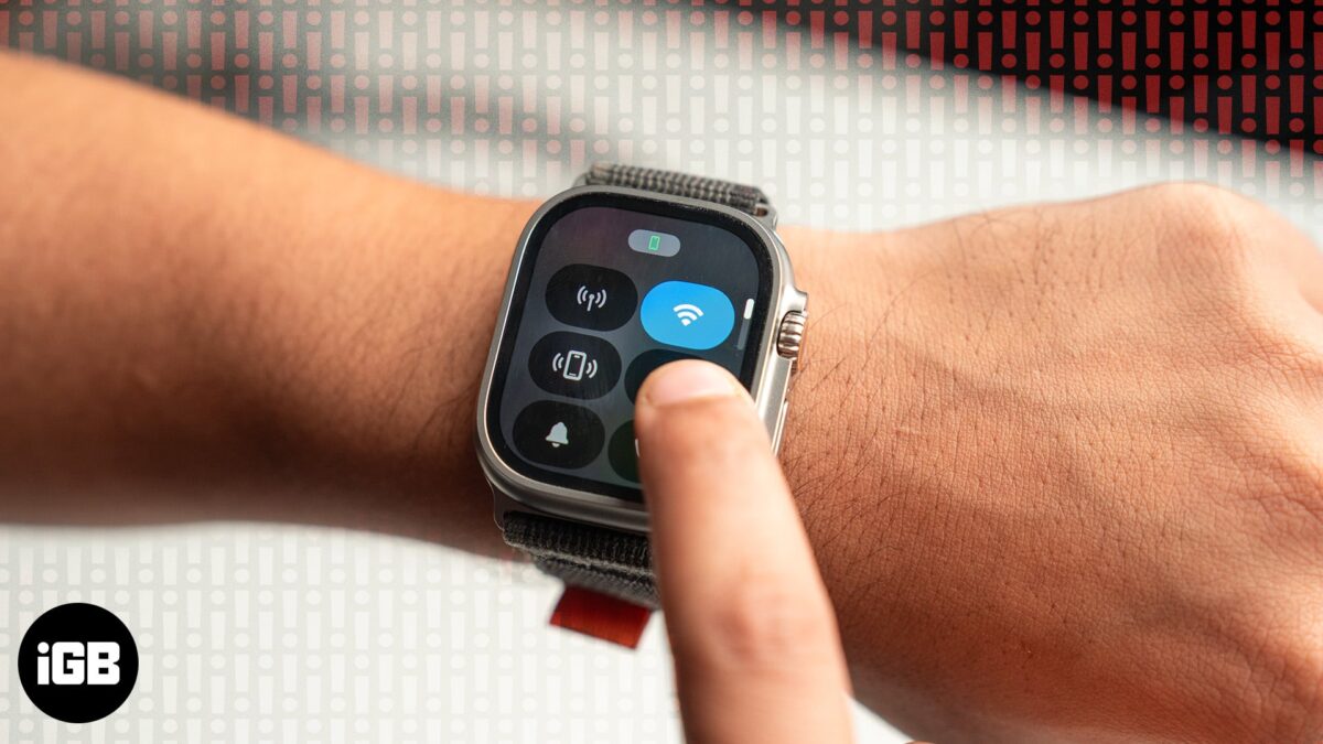 Fix apple watch swipe up not working