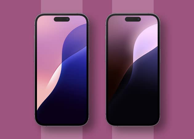 Download the official iOS 18 wallpapers for iPhone in 4K iOS 18 Purple Wallpapers