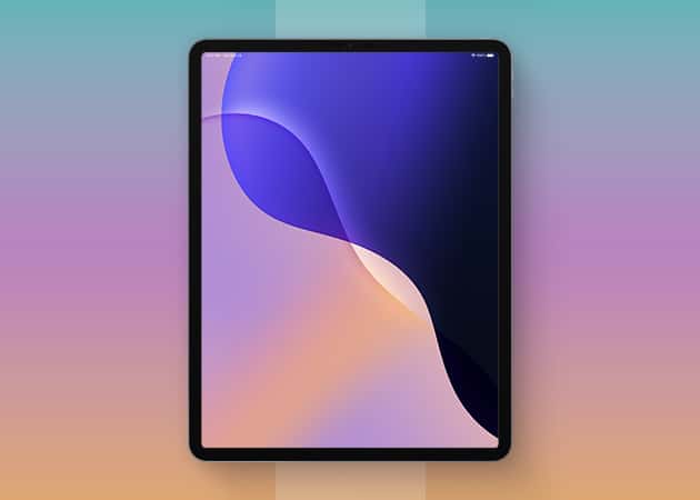 Download the official iOS 18 wallpapers for iPhone in 4K iPadOS 18 Purple wallpaper