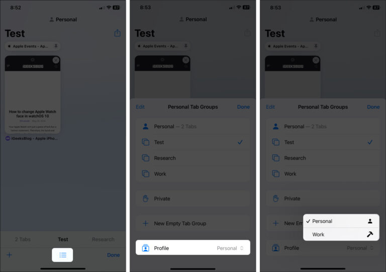 How to get back disappeared Safari tabs on iPhone or iPad