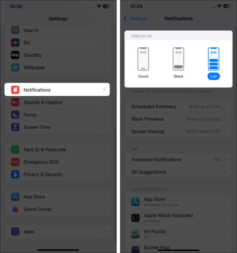 Ios Notification Style Comparison How to Manage Notifications on iPhone or iPad – iGeeksBlog