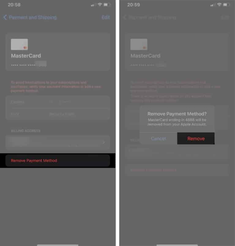 there's a billing problem with family member's previous purchase