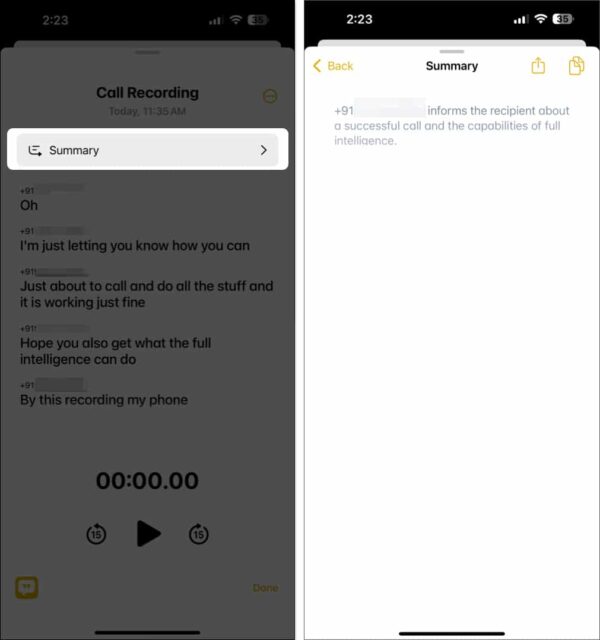 How to record and transcribe phone calls with iOS 18.1