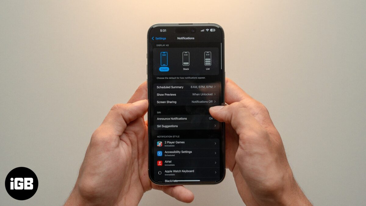 How to manage notifications on iphone and ipad