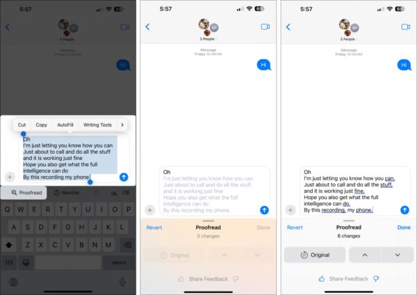 Rewriting Ios How to Use Apple Intelligence Writing Tools on iPhone or iPad – iGeeksBlog