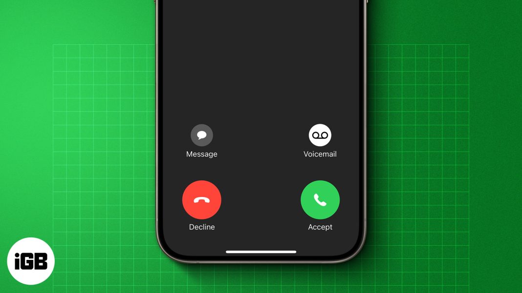 How to fix iPhone going straight to voicemail without ringing