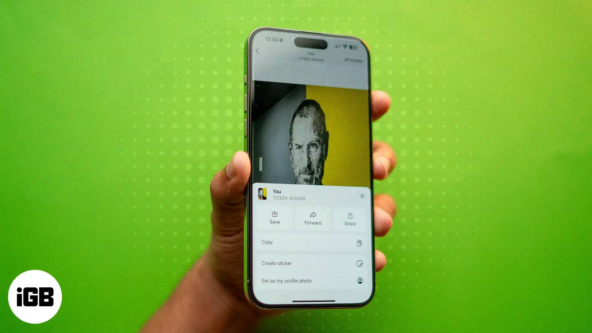 How to save photos from WhatsApp on iPhone