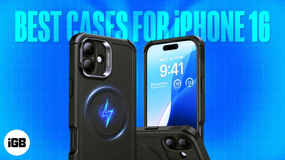 Iphone 16 with a case