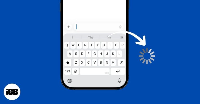 How to fix keyboard lag on iphone