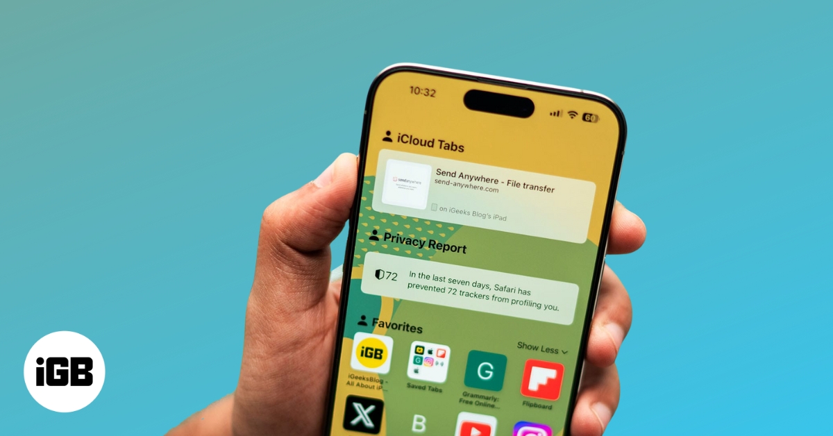 How to Use Safari iCloud Tabs