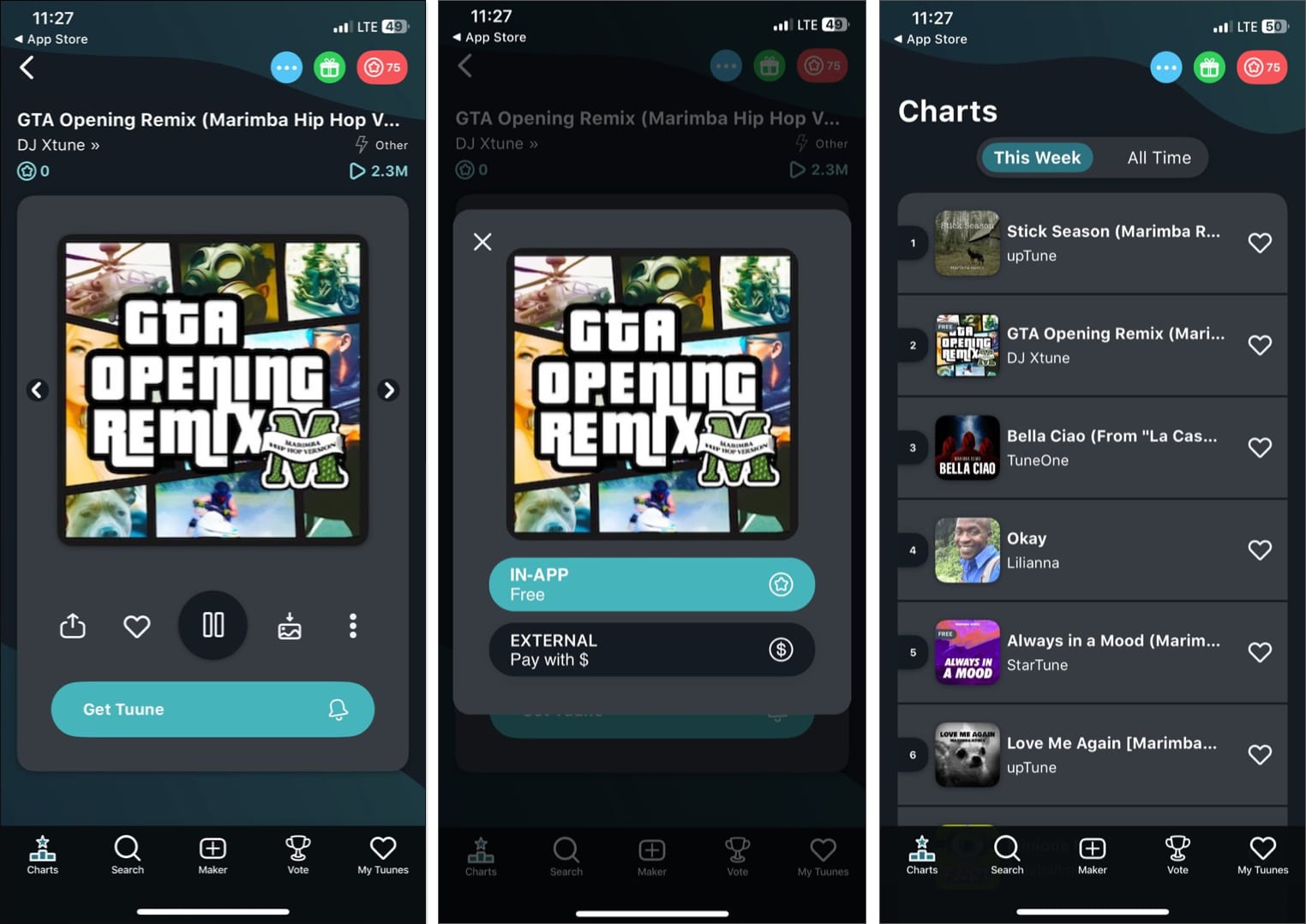 Ringtone Maker   Tuunes iPhone ringtone app