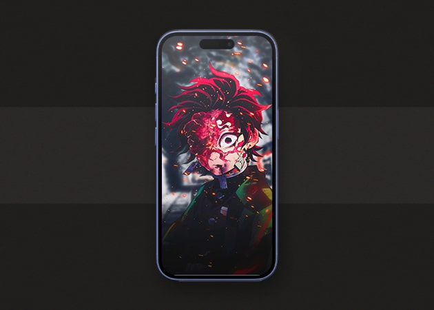 15 Awesome Demon Slayer iPhone wallpapers in 4K Demon Tanjiro wallpaper for iPhone