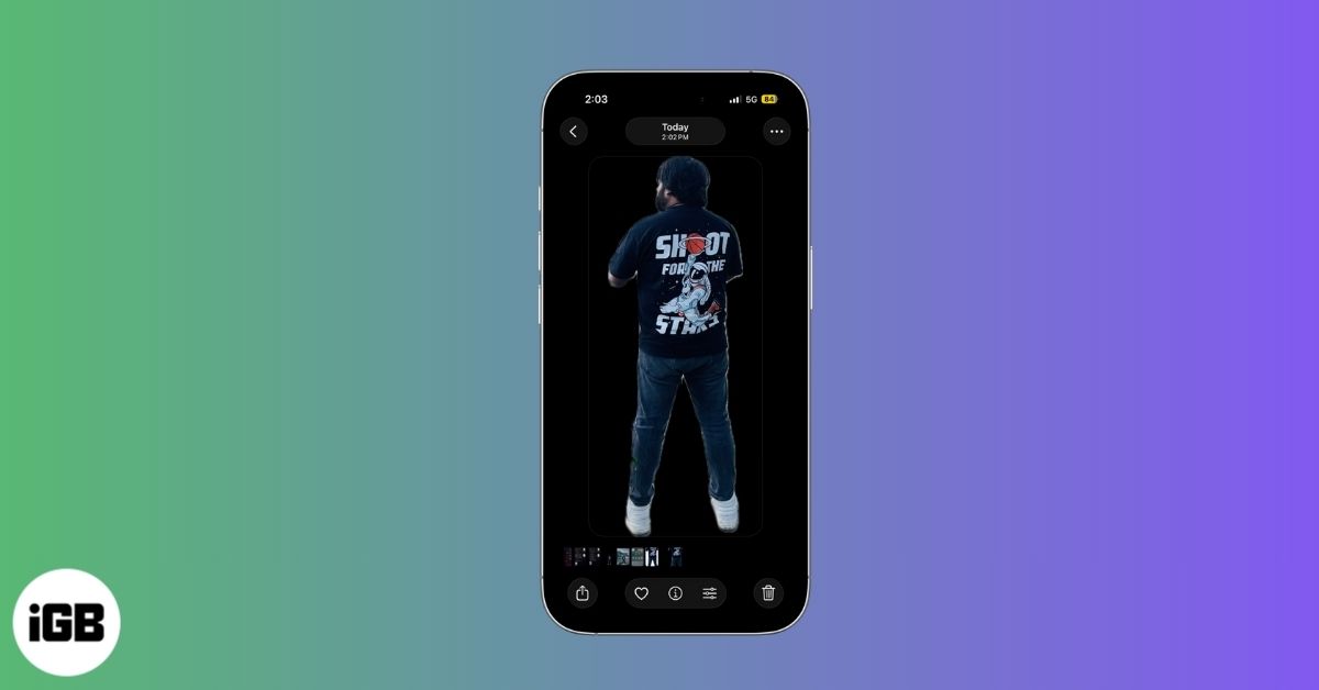 How to Remove the Background From a Picture on iPhone