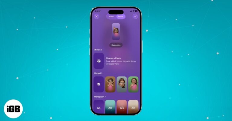 Personalize Your Contact Poster on iPhone