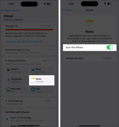 How to sync your Notes from iPhone to Mac – iGeeksBlog