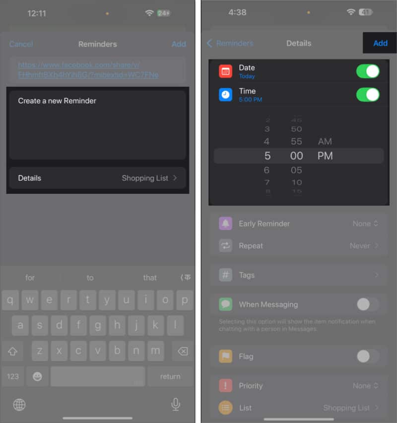 How to Use the Reminders App on iPhone and iPad – iGeeksBlog