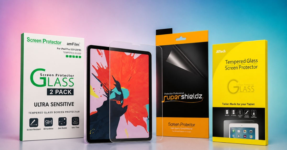 Best screen protectors for 12.9-inch iPad Pro in 2026