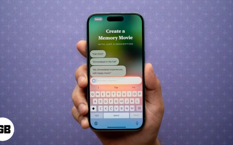 Hur man skapar en minnesfilm med Apple Intelligence på din iPhone