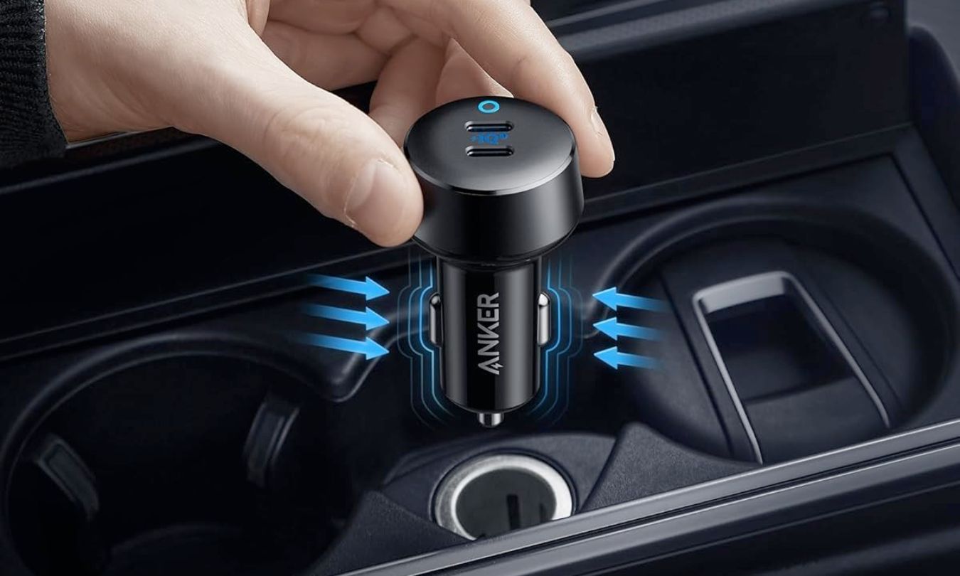 Anker USB C Car Charger.