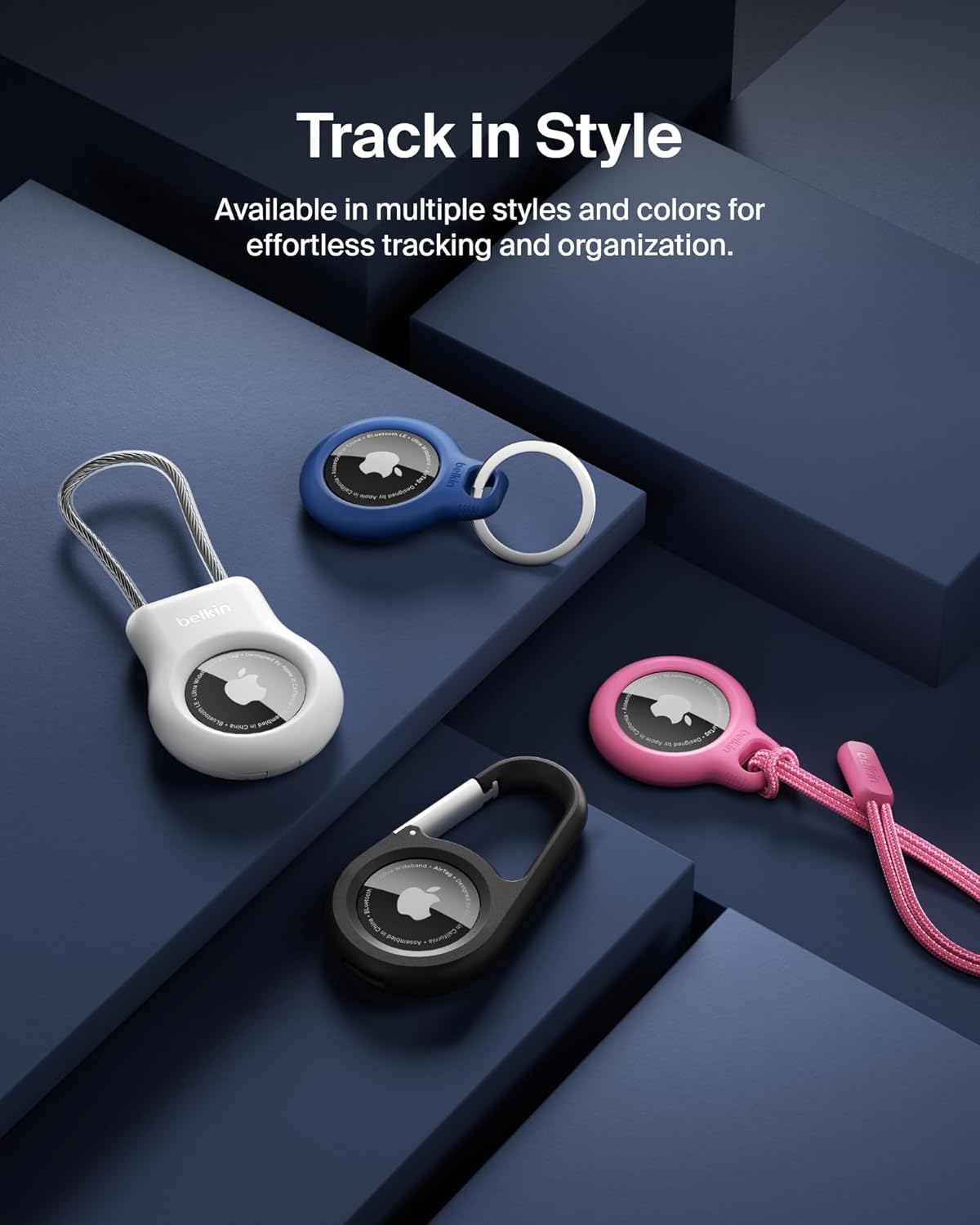 Belkin airtag secure holder with strap