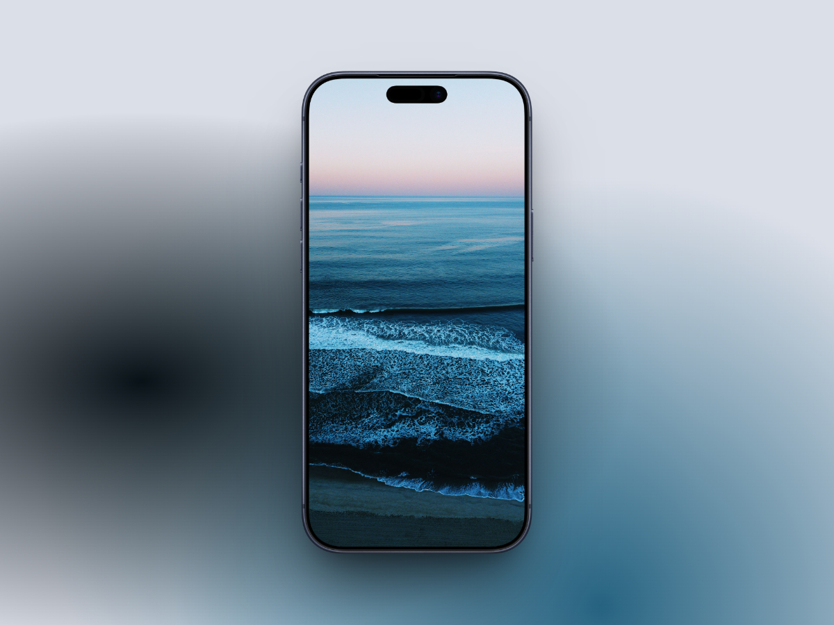 20 Aesthetic Ocean Wallpapers for iPhone in 4K – iGeeksBlog Blue Horizon Waves