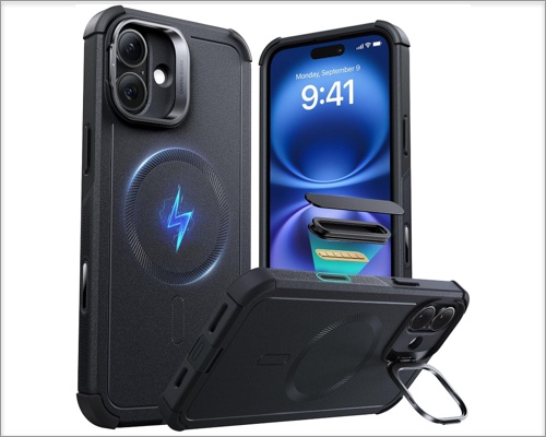 Best iPhone 16 Cases to Buy in 2026 β iGeeksBlog ESR HaloLock Cyber Tough Case for iPhone 16