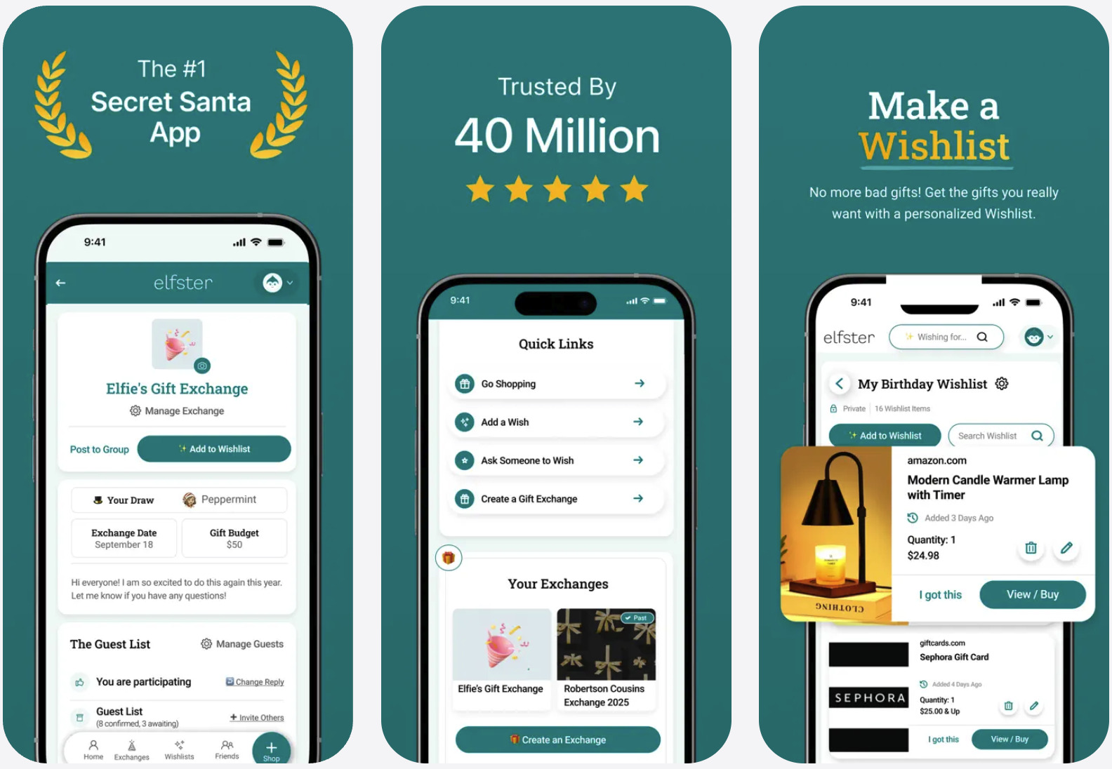 Elfster: The Secret Santa App