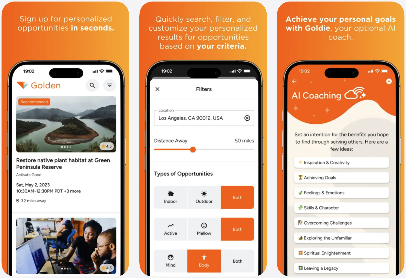 Golden: Volunteer Portal