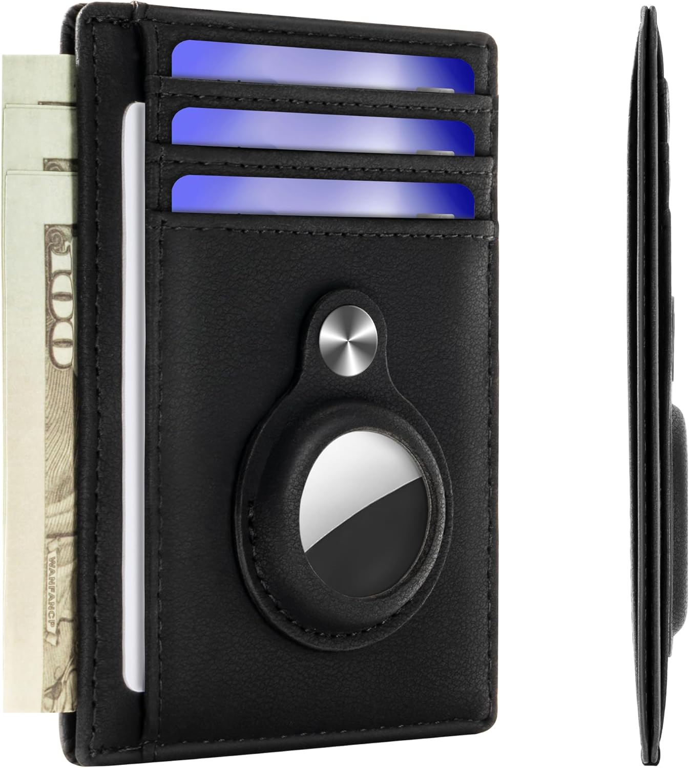 Hawanik Slim Minimalist AirTag Wallet