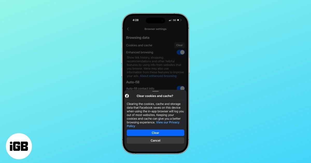 How to Clear Facebook Cache on iPhone, iPad, and Android