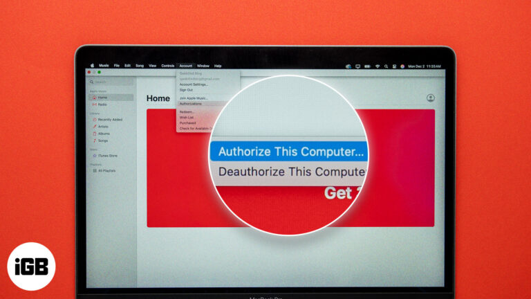 Authorizing Mac for Apple Music.