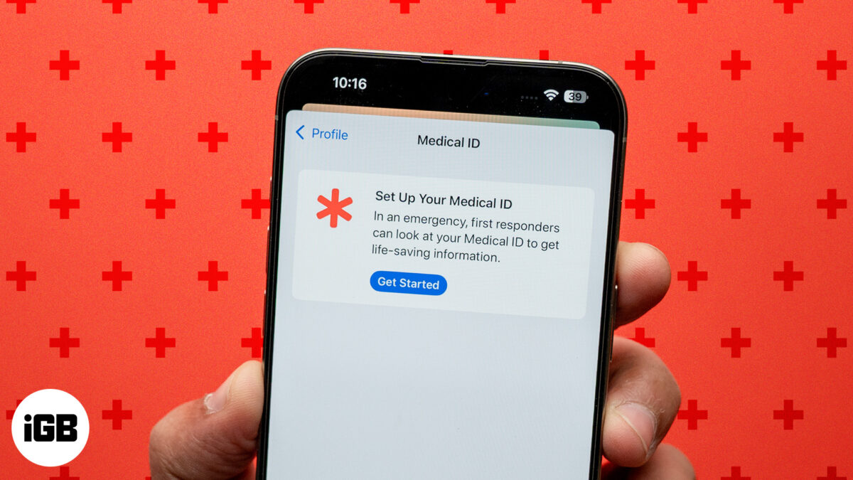 Set up medical id on iphone