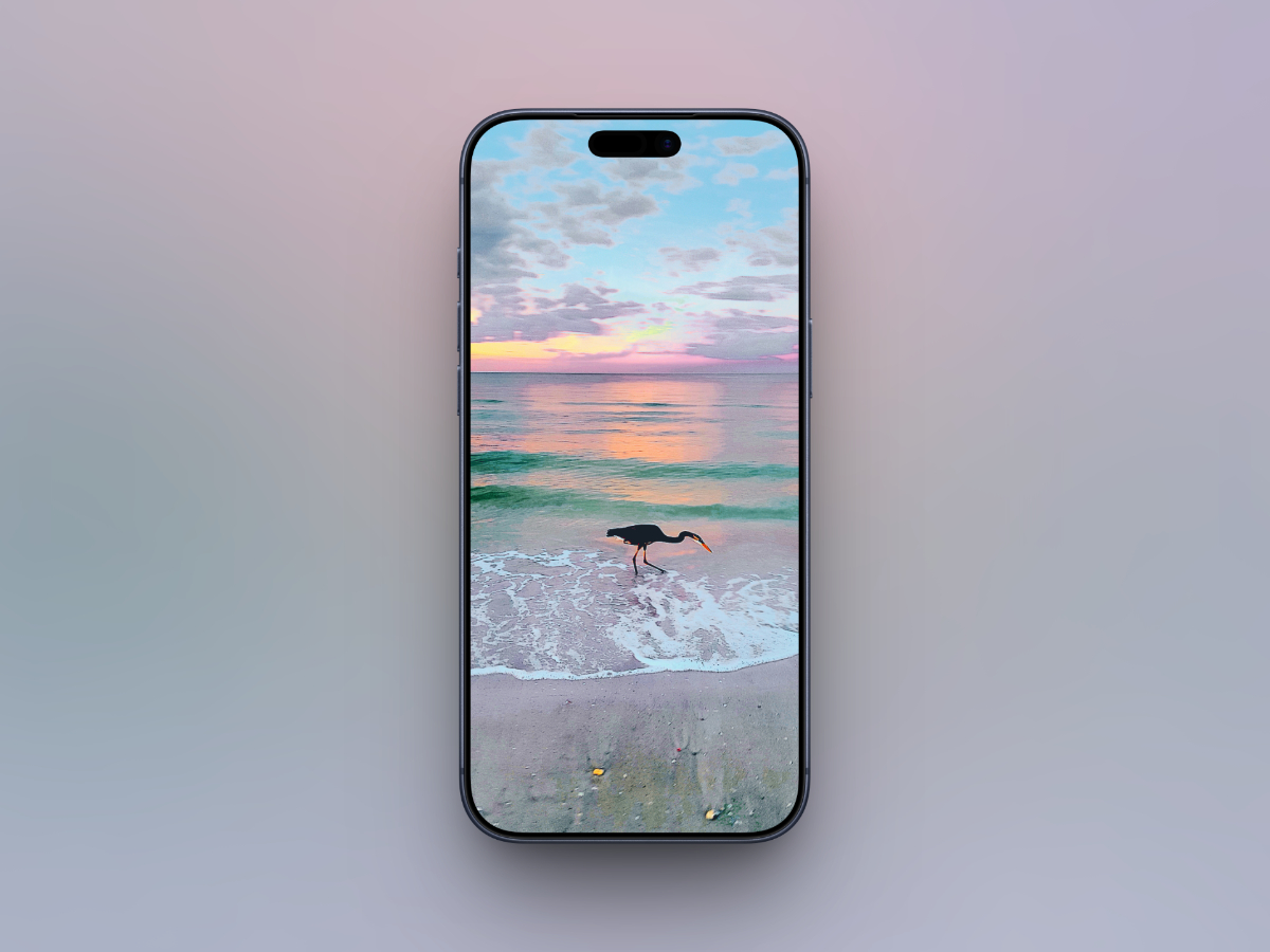 20 Aesthetic Ocean Wallpapers for iPhone in 4K – iGeeksBlog Peaceful Sunset by the Sea