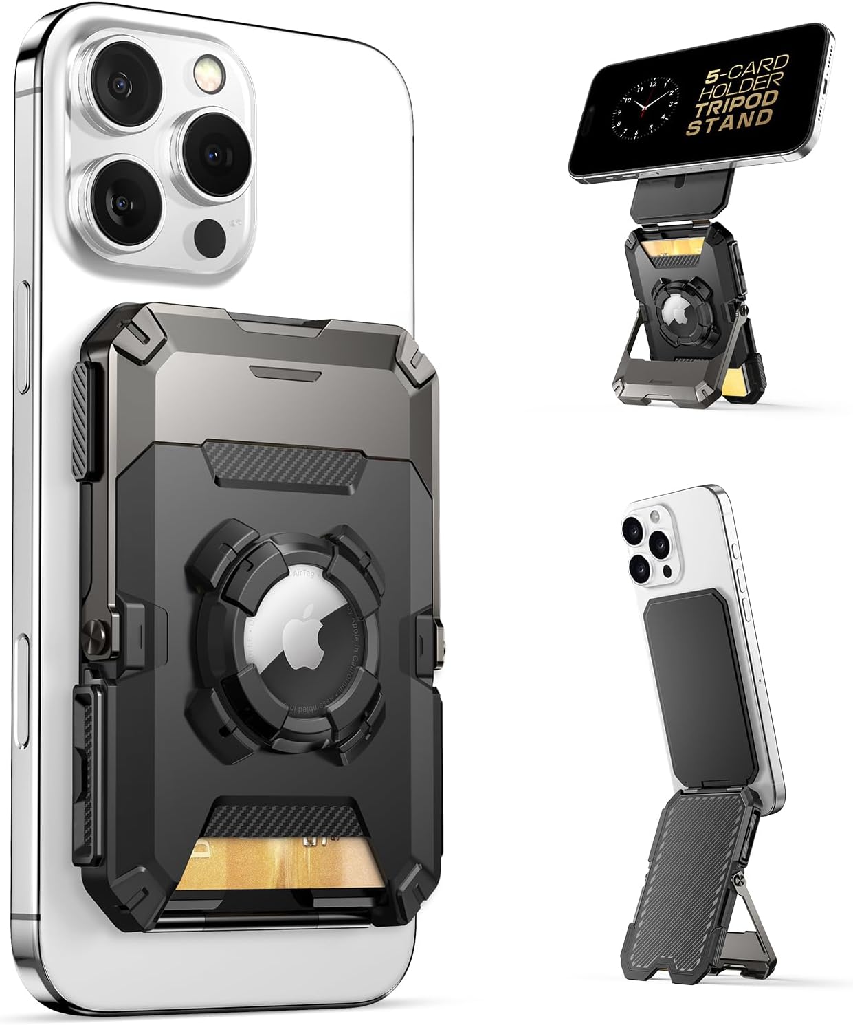 SUPCASE MagSafe Wallet with AirTag Holder