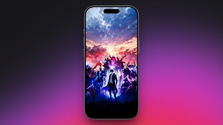 Solo Leveling Shadow Monarch Wallpaper 