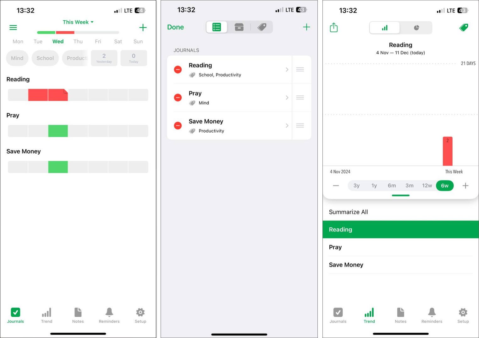 Way of Life   Habit Tracker app for iPhone