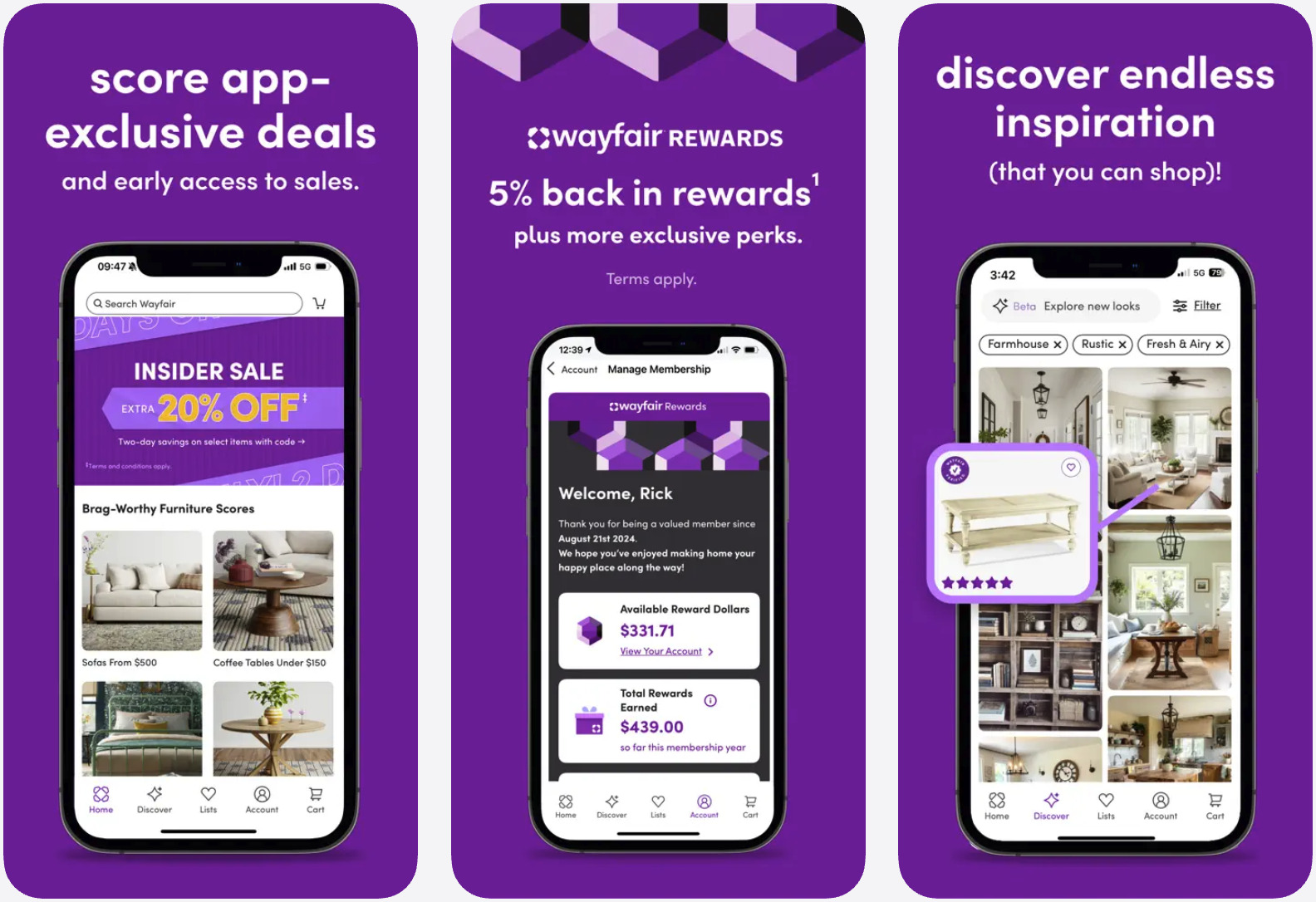 Wayfair – Shop All Things Home