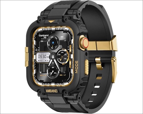 amBand M1 Sport Case with Band for Apple Watch