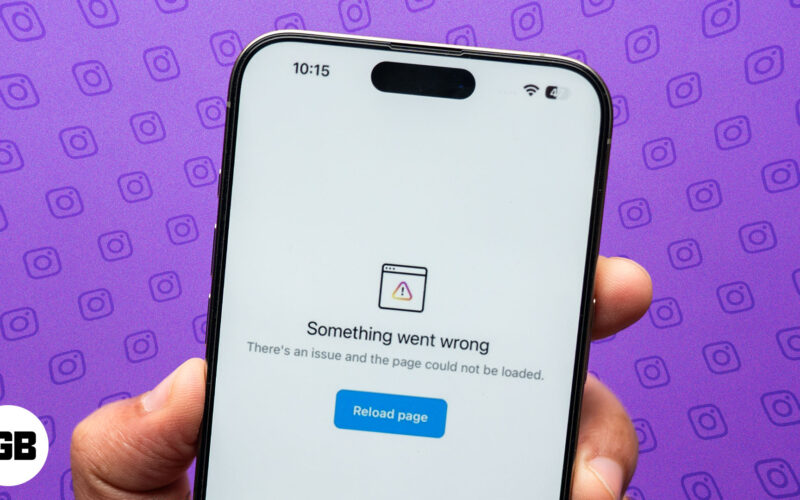 Cara membetulkan Instagram Something went wrong issue pada iPhone Ralat Sesuatu yang Berlaku di Instagram pada iPhone