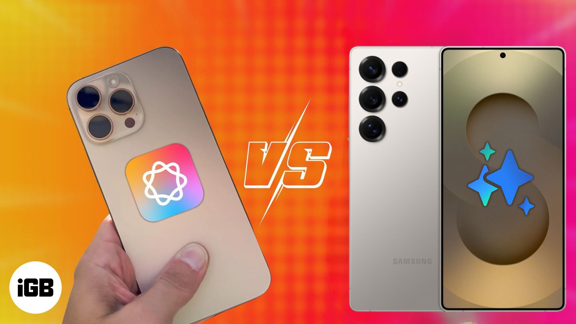 Samsung Galaxy S25 Ultra vs Apple iPhone 16 Pro Max Samsung Galaxy S25 Ultra vs iPhone 16 Pro Max