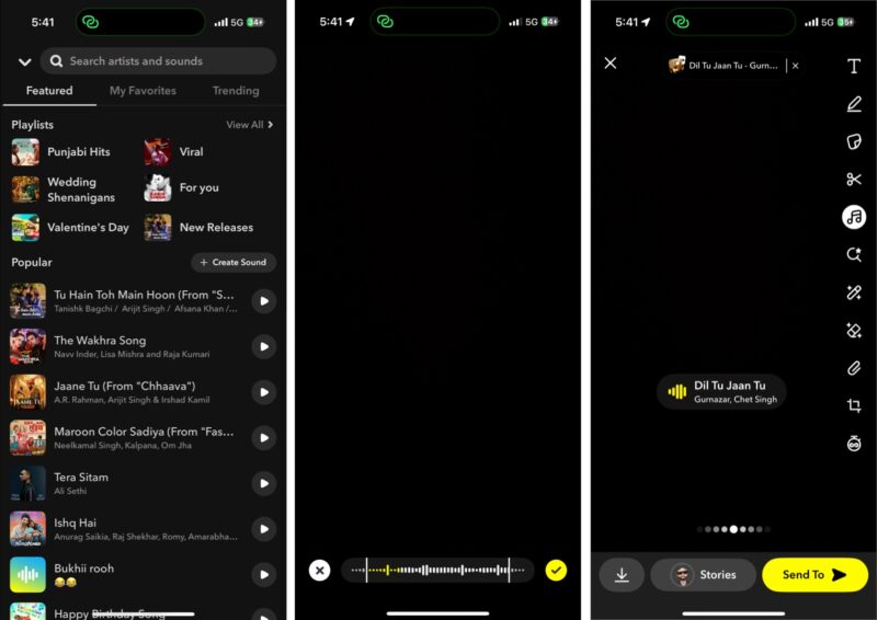 How to add music to Snapchat (2025 guide)