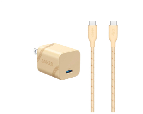 Anker charger 30W with USB C cable
