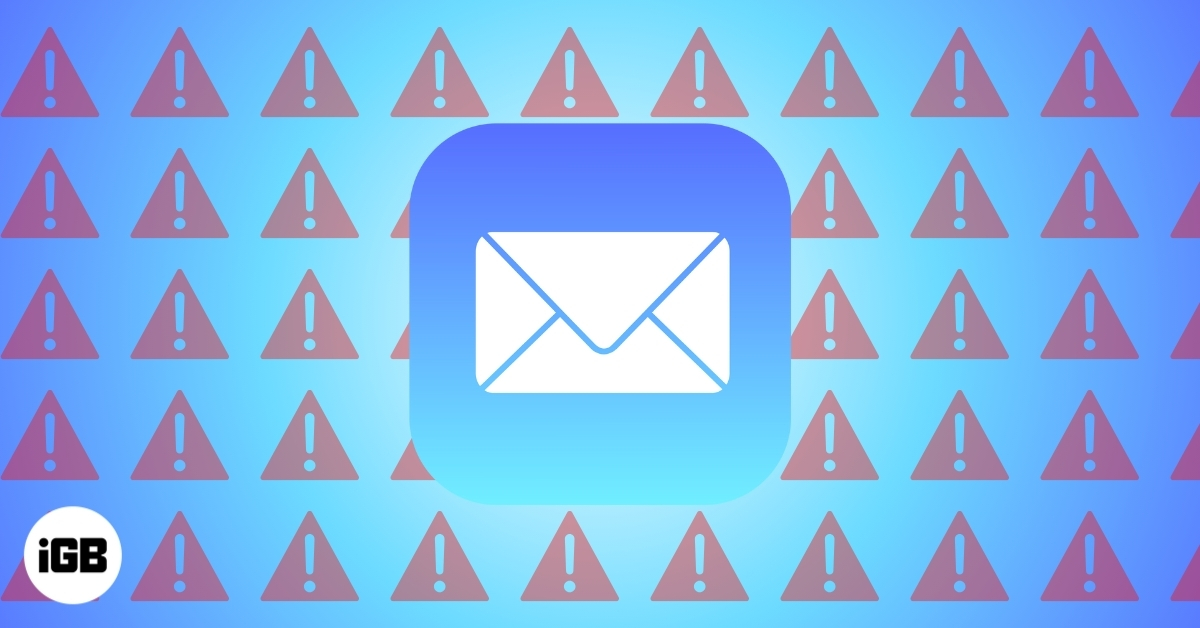 How to fix cannot get mail error on iphone