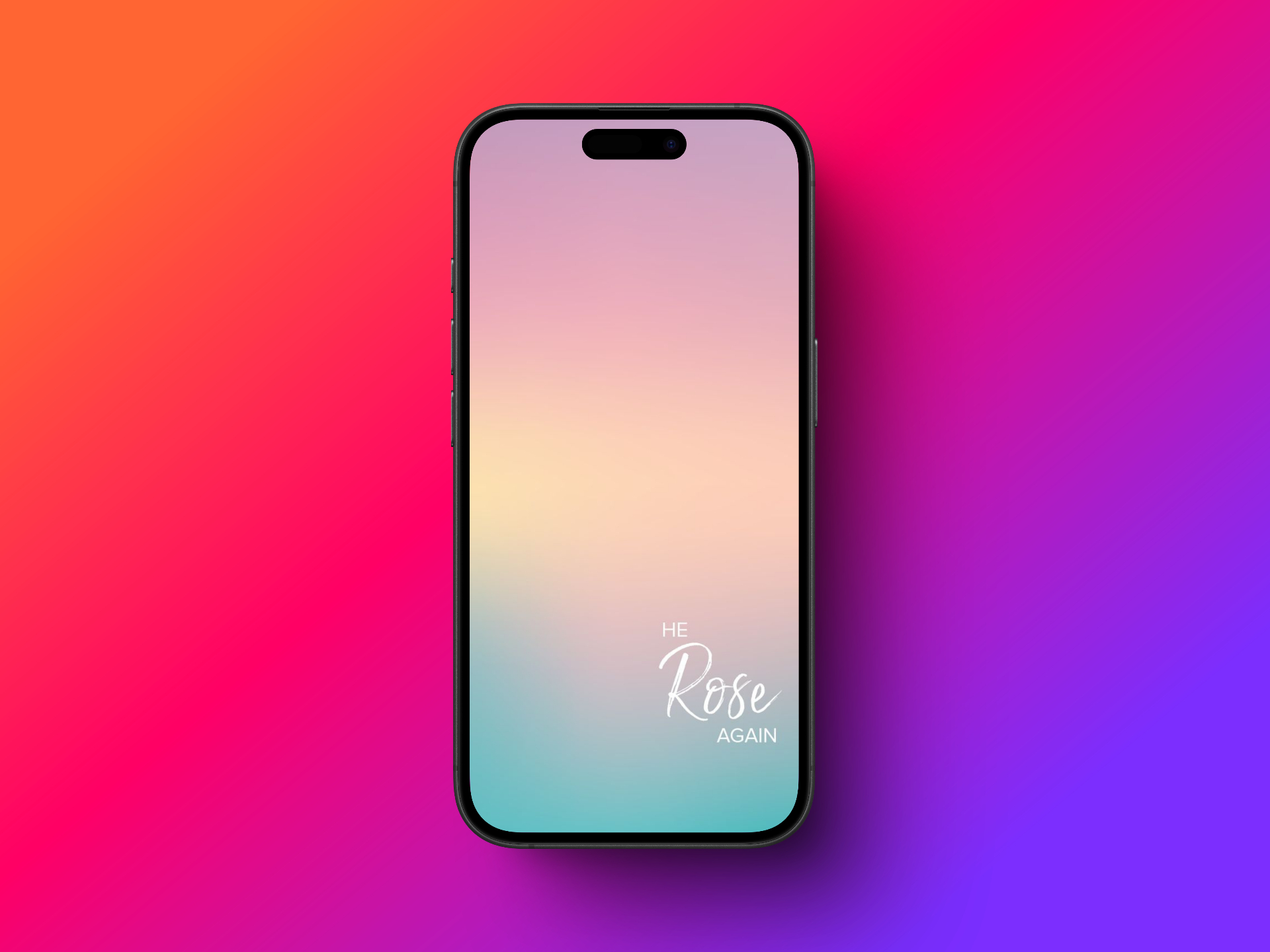 He rose again Easter wallpaper