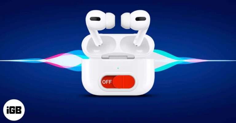 How to turn off siri on airpods