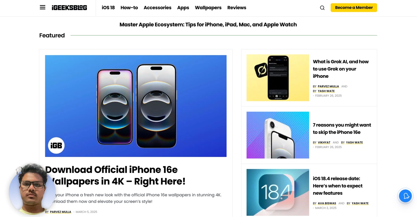 Use Presenter Overlay with FaceTime