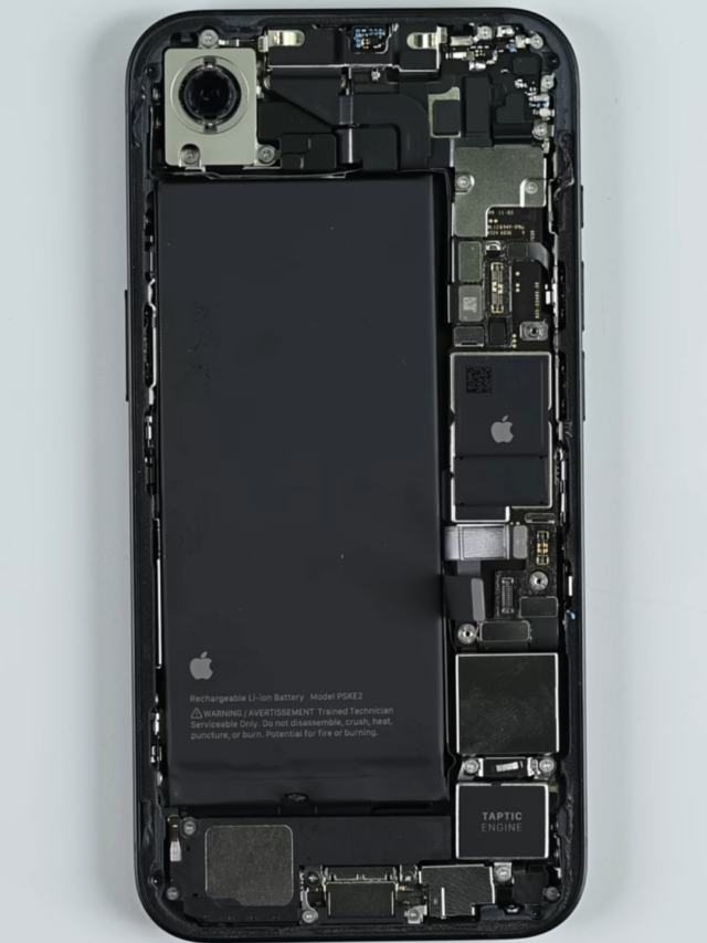Apple iPhone 16e Teardown разкрива ключови прозрения